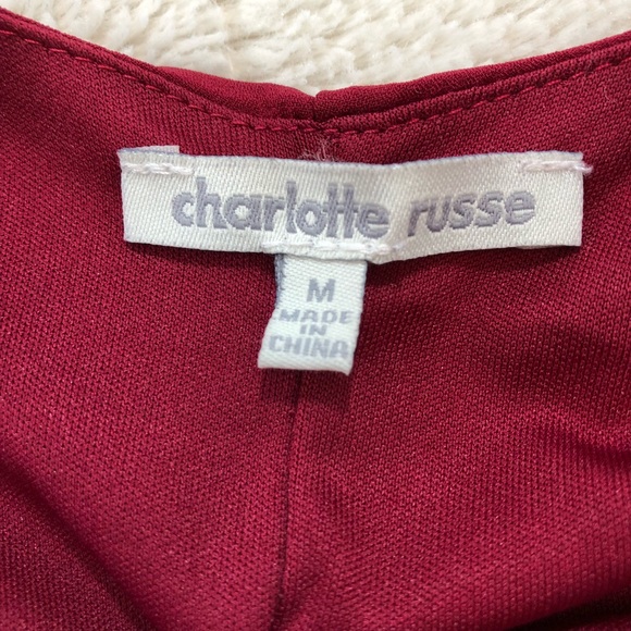 Charlotte Russe back tie shift dress size medium - Picture 4 of 8